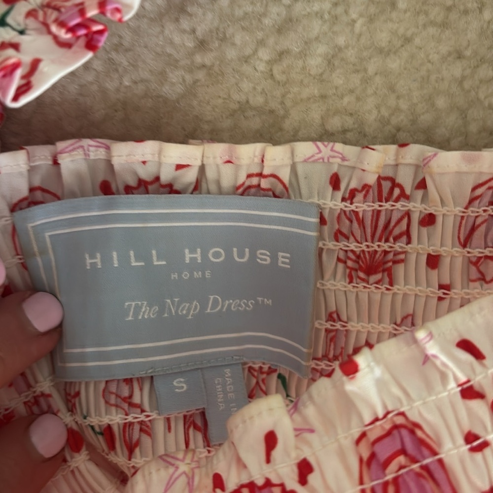 Hill House Shell & Mermaid print Nap Dress size small - Picture 3 of 3